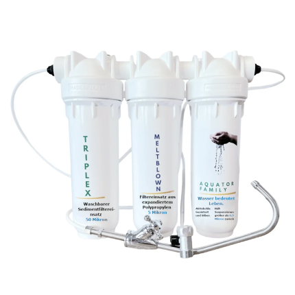 Wasserfilter Family Triplex, 8000 - 10000 L (komplettes System)